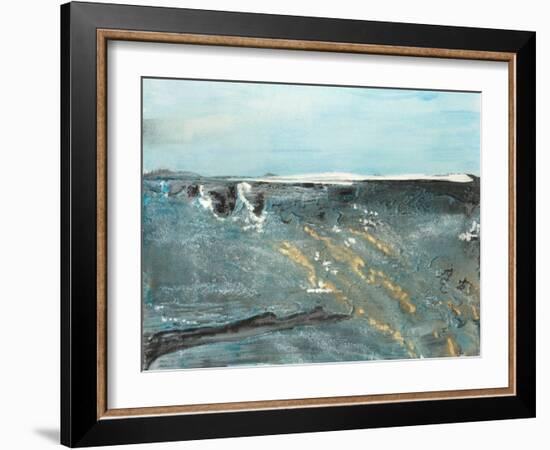 Flow of Love in Ocean II-Lila Bramma-Framed Art Print