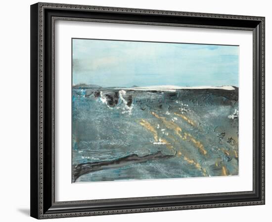 Flow of Love in Ocean II-Lila Bramma-Framed Art Print