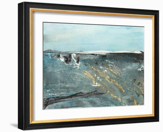 Flow of Love in Ocean II-Lila Bramma-Framed Art Print