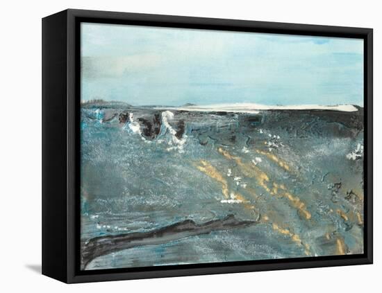 Flow of Love in Ocean II-Lila Bramma-Framed Stretched Canvas