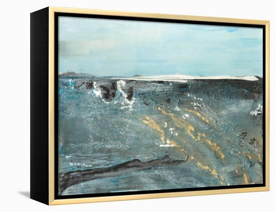 Flow of Love in Ocean II-Lila Bramma-Framed Stretched Canvas