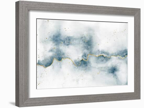 Flow with Gold-Laura Marshall-Framed Art Print