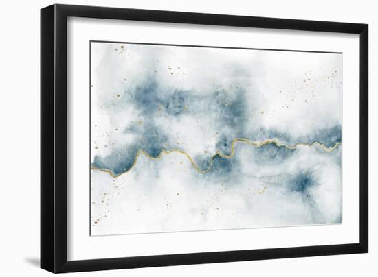 Flow with Gold-Laura Marshall-Framed Art Print