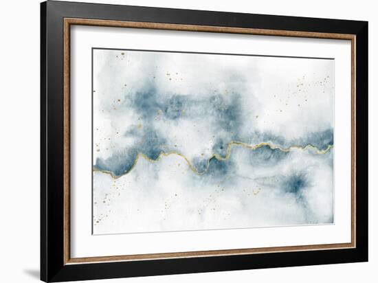 Flow with Gold-Laura Marshall-Framed Art Print