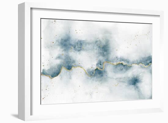 Flow with Gold-Laura Marshall-Framed Art Print