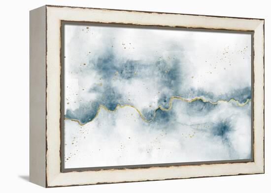 Flow with Gold-Laura Marshall-Framed Stretched Canvas