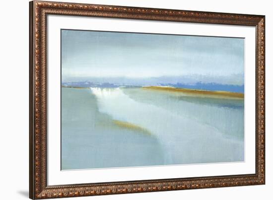 Flow-Caroline Gold-Framed Art Print