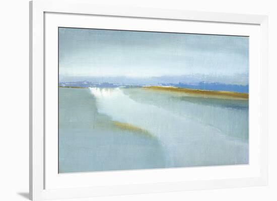 Flow-Caroline Gold-Framed Art Print