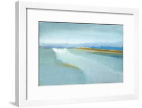 Flow-Caroline Gold-Framed Art Print