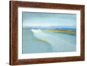 Flow-Caroline Gold-Framed Art Print
