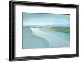 Flow-Caroline Gold-Framed Art Print