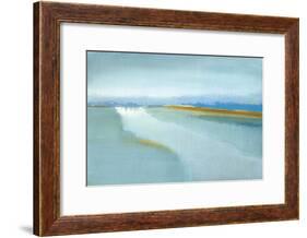 Flow-Caroline Gold-Framed Art Print