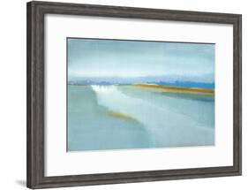 Flow-Caroline Gold-Framed Art Print