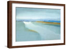 Flow-Caroline Gold-Framed Art Print
