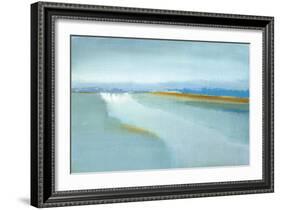 Flow-Caroline Gold-Framed Art Print
