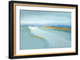 Flow-Caroline Gold-Framed Art Print