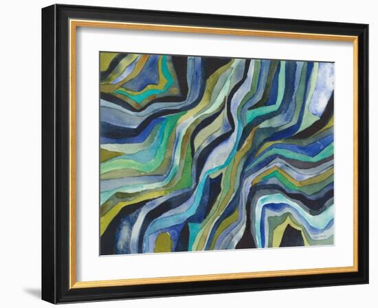 Flow-Cheryl Warrick-Framed Art Print