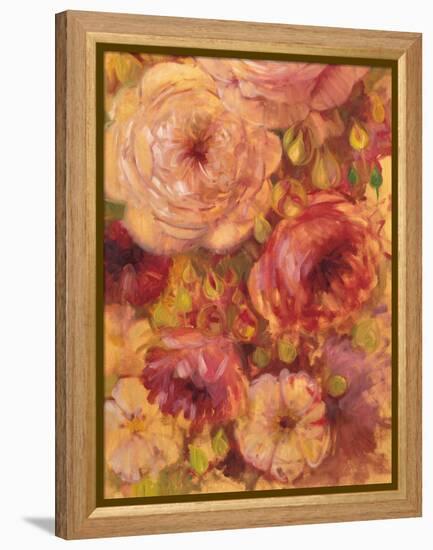 Flower Abundance 2-Vera Hills-Framed Stretched Canvas