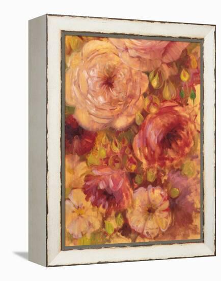 Flower Abundance 2-Vera Hills-Framed Stretched Canvas