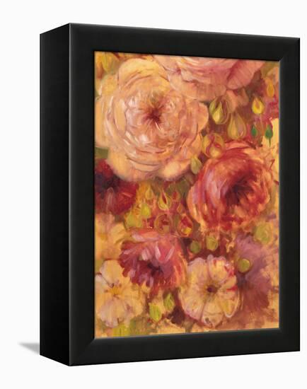 Flower Abundance 2-Vera Hills-Framed Stretched Canvas