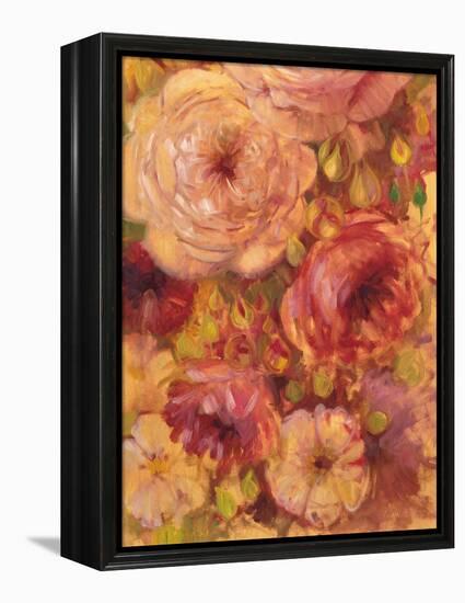 Flower Abundance 2-Vera Hills-Framed Stretched Canvas