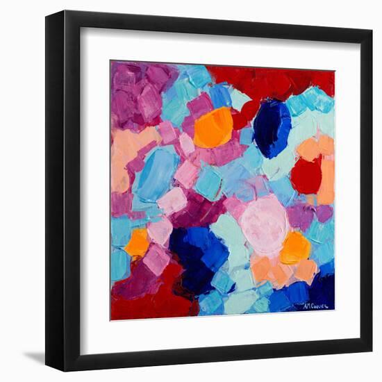 Flower Amoebic Party I-Ann Marie Coolick-Framed Art Print