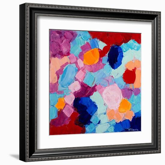 Flower Amoebic Party I-Ann Marie Coolick-Framed Art Print