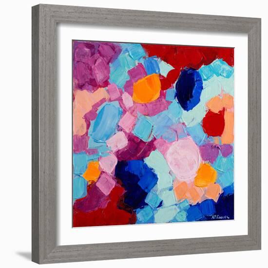 Flower Amoebic Party I-Ann Marie Coolick-Framed Art Print