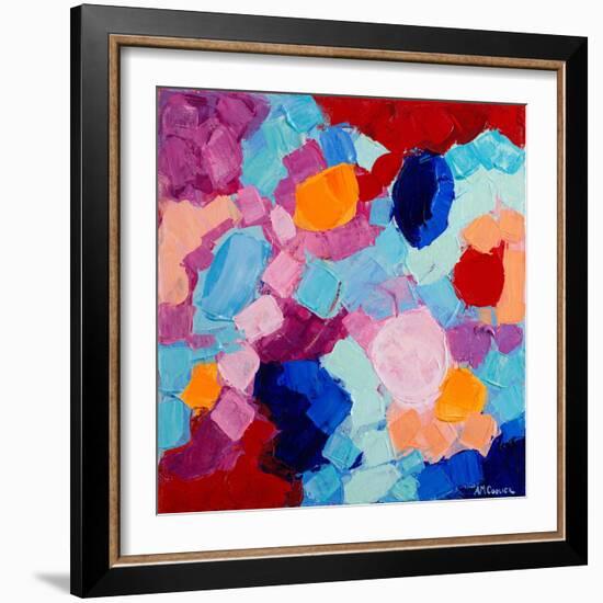 Flower Amoebic Party I-Ann Marie Coolick-Framed Art Print