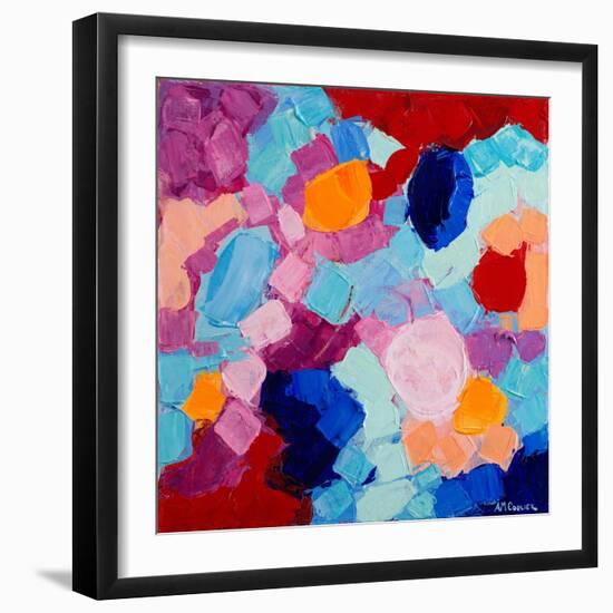 Flower Amoebic Party I-Ann Marie Coolick-Framed Art Print