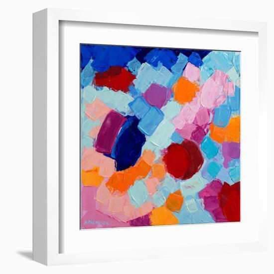 Flower Amoebic Party II-Ann Marie Coolick-Framed Art Print