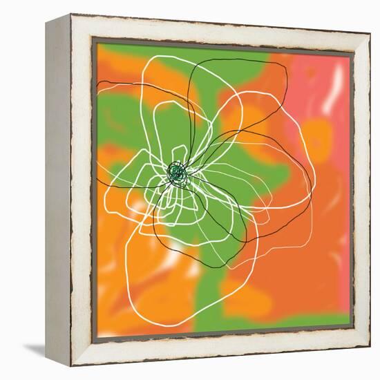 Flower and Water 4-Jan Weiss-Framed Stretched Canvas