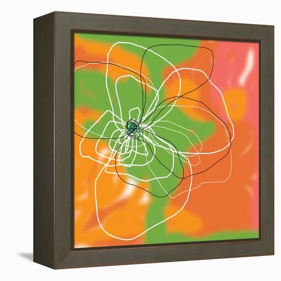 Flower and Water 4-Jan Weiss-Framed Stretched Canvas