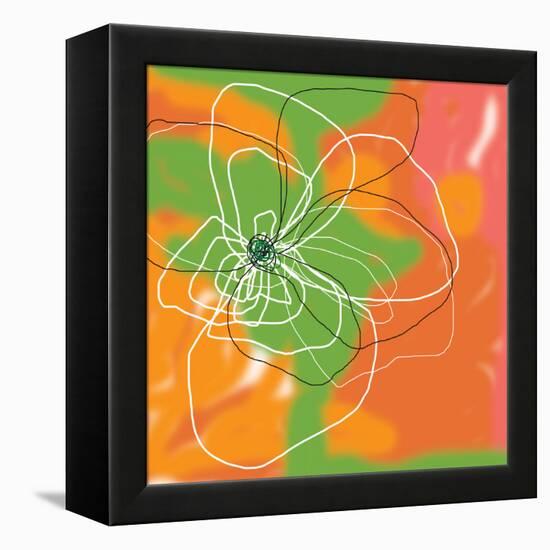 Flower and Water 4-Jan Weiss-Framed Stretched Canvas