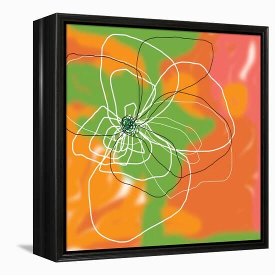 Flower and Water 4-Jan Weiss-Framed Stretched Canvas