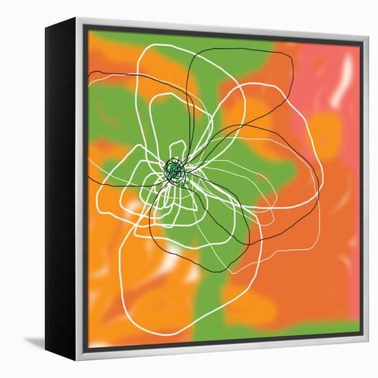 Flower and Water 4-Jan Weiss-Framed Stretched Canvas