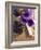 Flower, Anemone, Blossom, Grapes, Newspaper-Nikky Maier-Framed Photographic Print