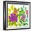 Flower Applique I-Laure Girardin-Vissian-Framed Giclee Print