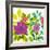 Flower Applique I-Laure Girardin-Vissian-Framed Giclee Print