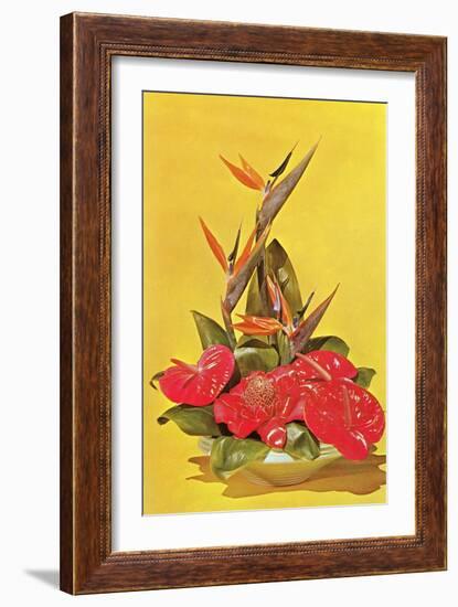 Flower Arrangement-null-Framed Art Print