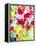 Flower Array I-Julia Minasian-Framed Stretched Canvas