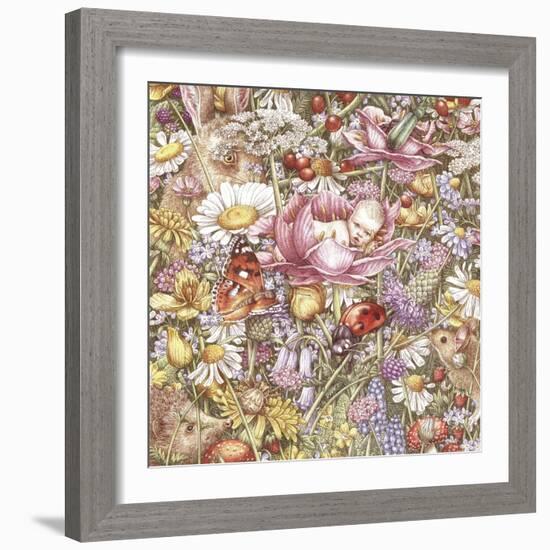 Flower Babies-Anne Yvonne Gilbert-Framed Giclee Print