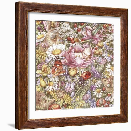 Flower Babies-Anne Yvonne Gilbert-Framed Giclee Print