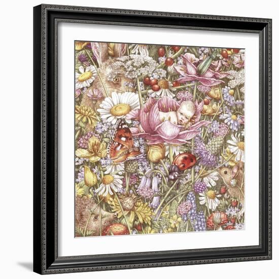 Flower Babies-Anne Yvonne Gilbert-Framed Giclee Print