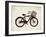 Flower Basket Bike-Evangeline Taylor-Framed Art Print