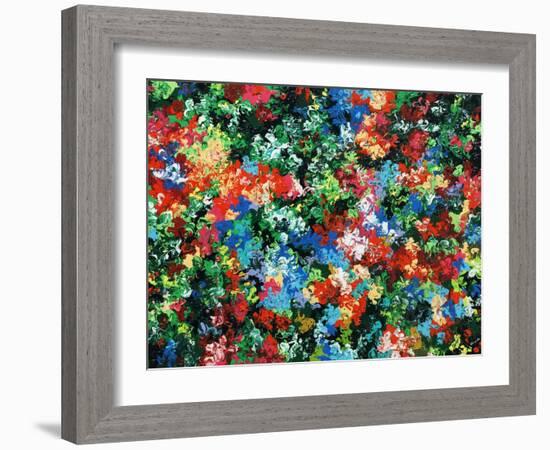 Flower Bed-Sydney Edmunds-Framed Giclee Print