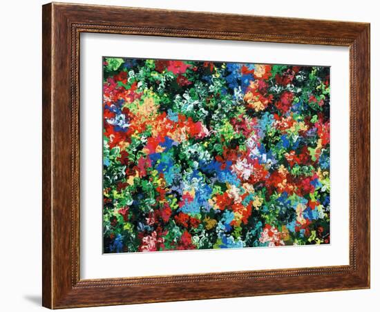 Flower Bed-Sydney Edmunds-Framed Giclee Print