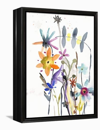 Flower Bedlam-Karin Johannesson-Framed Stretched Canvas