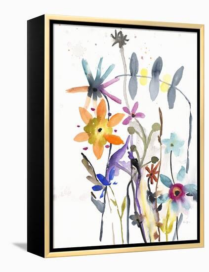 Flower Bedlam-Karin Johannesson-Framed Stretched Canvas