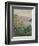 Flower Beds at Vetheuil, 1881-Claude Monet-Framed Giclee Print